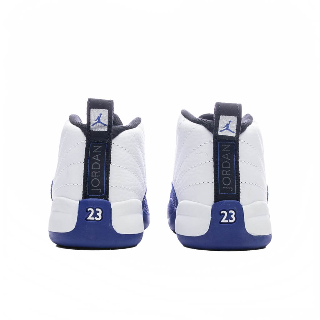 Air Jordan 12 Retro (PS) 'Blueberry' - White/Black/Game Royal