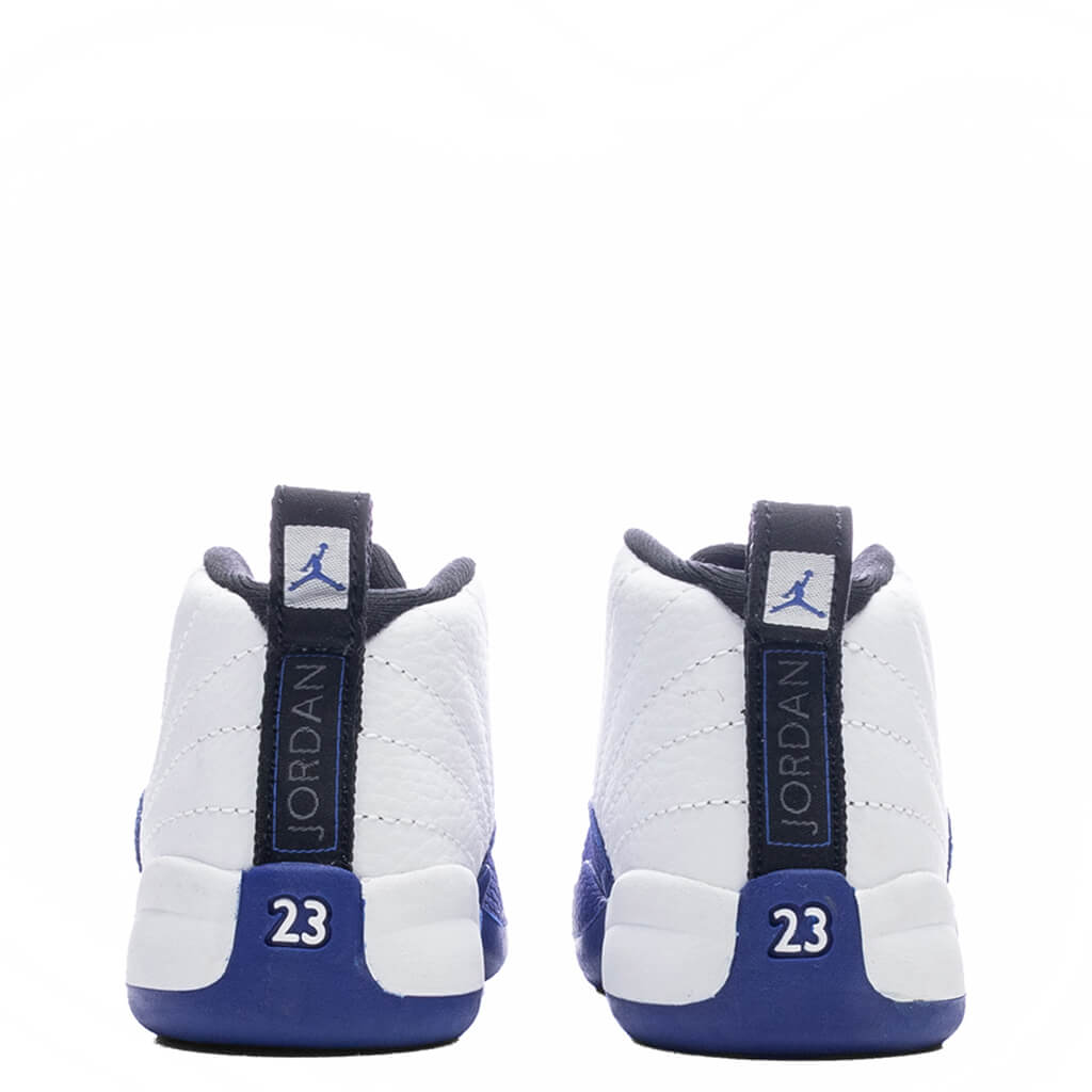 Air Jordan 12 Retro (TD) 'Blueberry' - White/Black/Game Royal