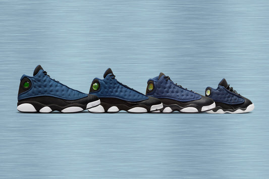 Air Jordan 13 Retro (GS) - Navy/University Blue/Black