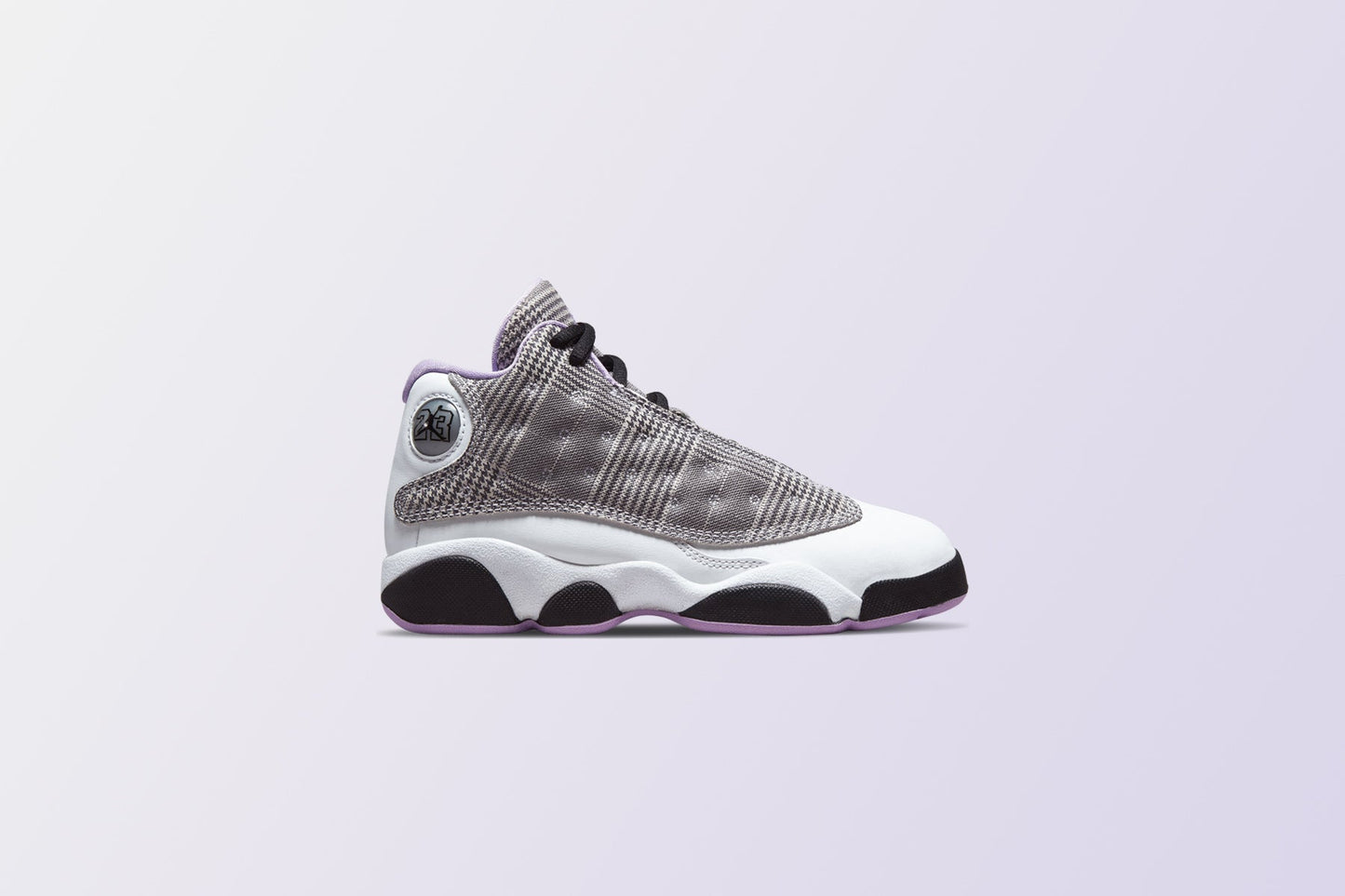 Air Jordan 13 Retro (PS) - Black/Lilac/White/Metallic Silver