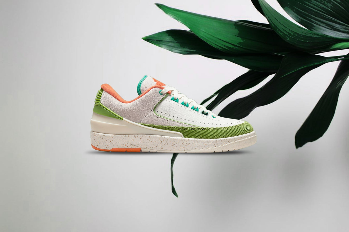 Air Jordan x Titan 2 Low Women's - Sail/Safety Orange/Chlorophyll