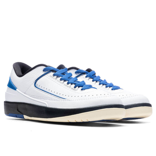 Women's Air Jordan 2 Retro Low Varsity Royal - White/Varsity Royal/Black