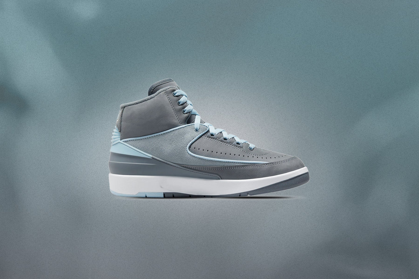 Women's Air Jordan 2 Retro - Cool Grey/Ice Blue