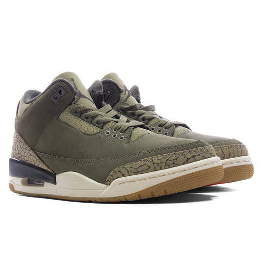 Air Jordan 3 Retro 'Family Affair' - Medium Olive/Sequoia/Neutral Olive
