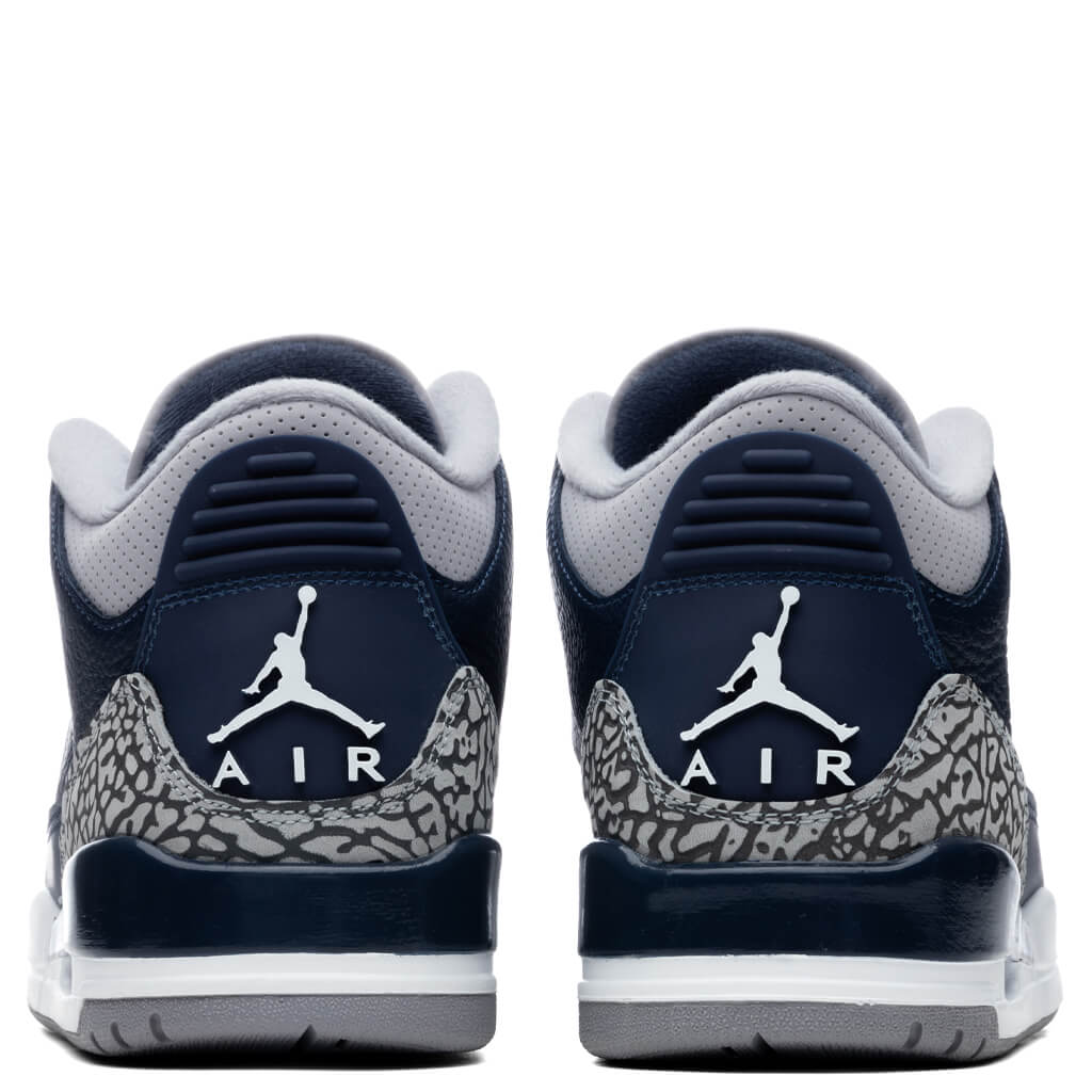 Air Jordan 3 Retro - Midnight Navy/Cement Grey