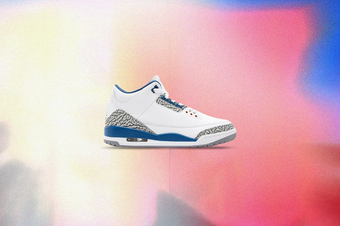 Air Jordan 3 Retro (PS) True Blue and Copper - White/Metallic Copper/True Blue