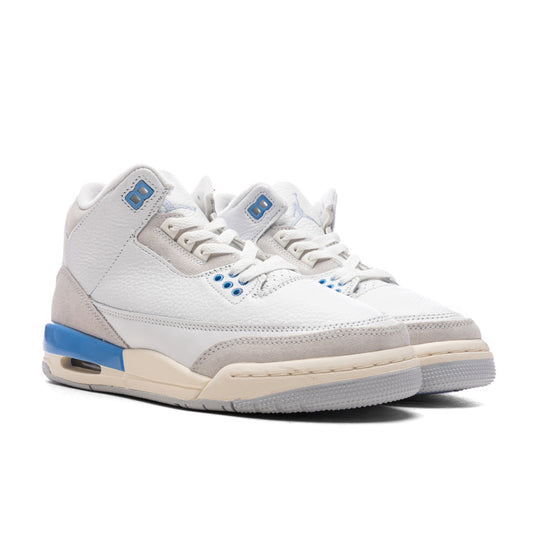 Air Jordan 3 Retro 'Lucky Shorts' (GS) - Summit White/Hydrogen Blue/Legend Blue