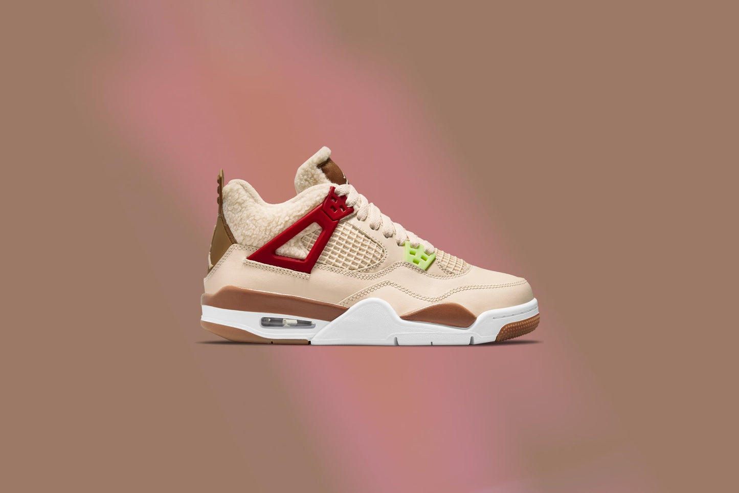 Air Jordan 4 Retro (GS) - Pearl White/Dark Driftwood