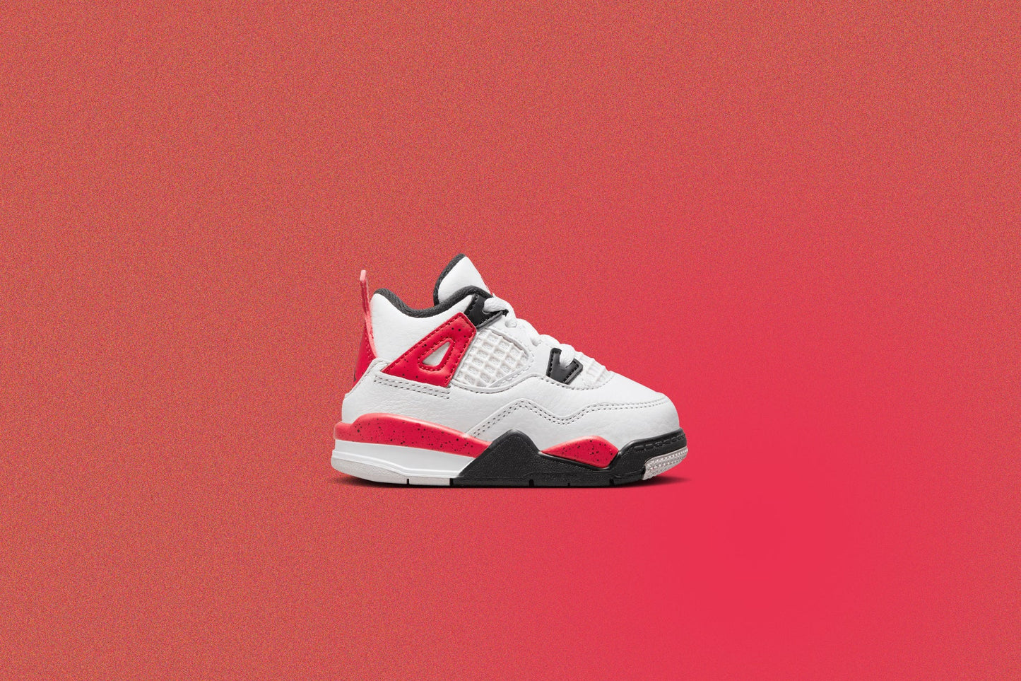 Air Jordan 4 Retro (TD) 'Red Cement' - White/Fire Red/Black