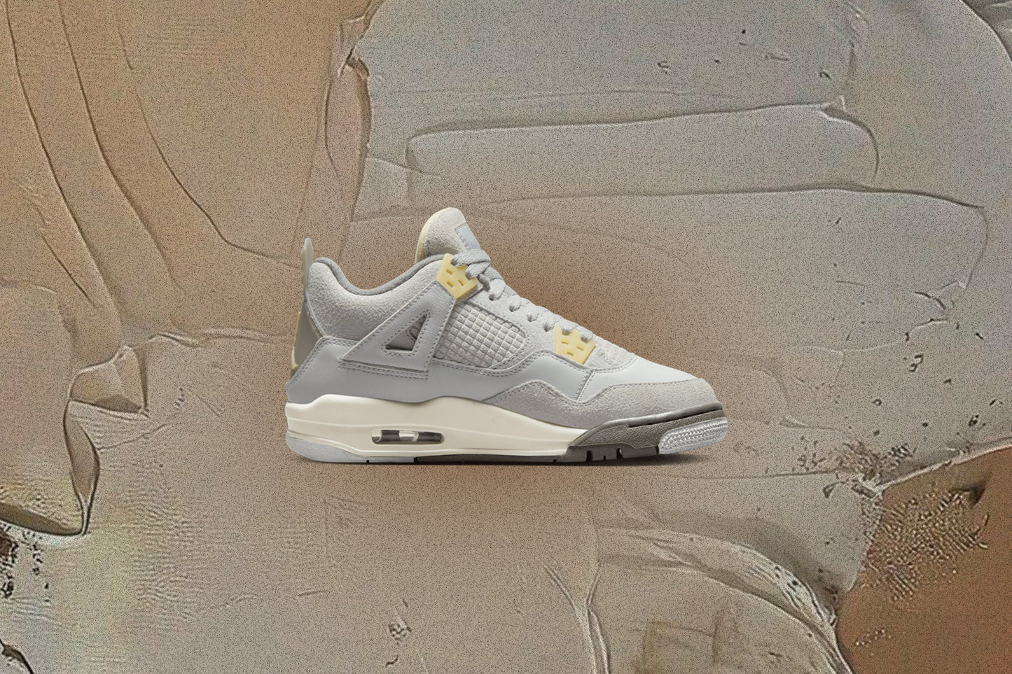 Air Jordan 4 Retro SE (GS) Craft - Photon Dust/Pale Vanilla/Off White