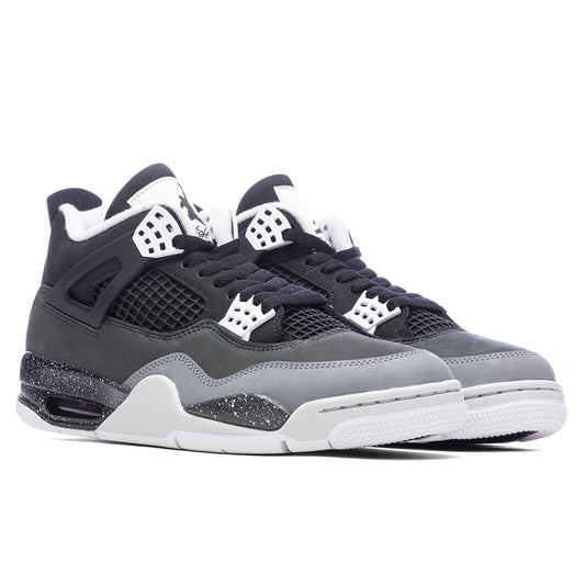 Air Jordan 4 Retro 'Fear' - Black/White/Anthracite/Black