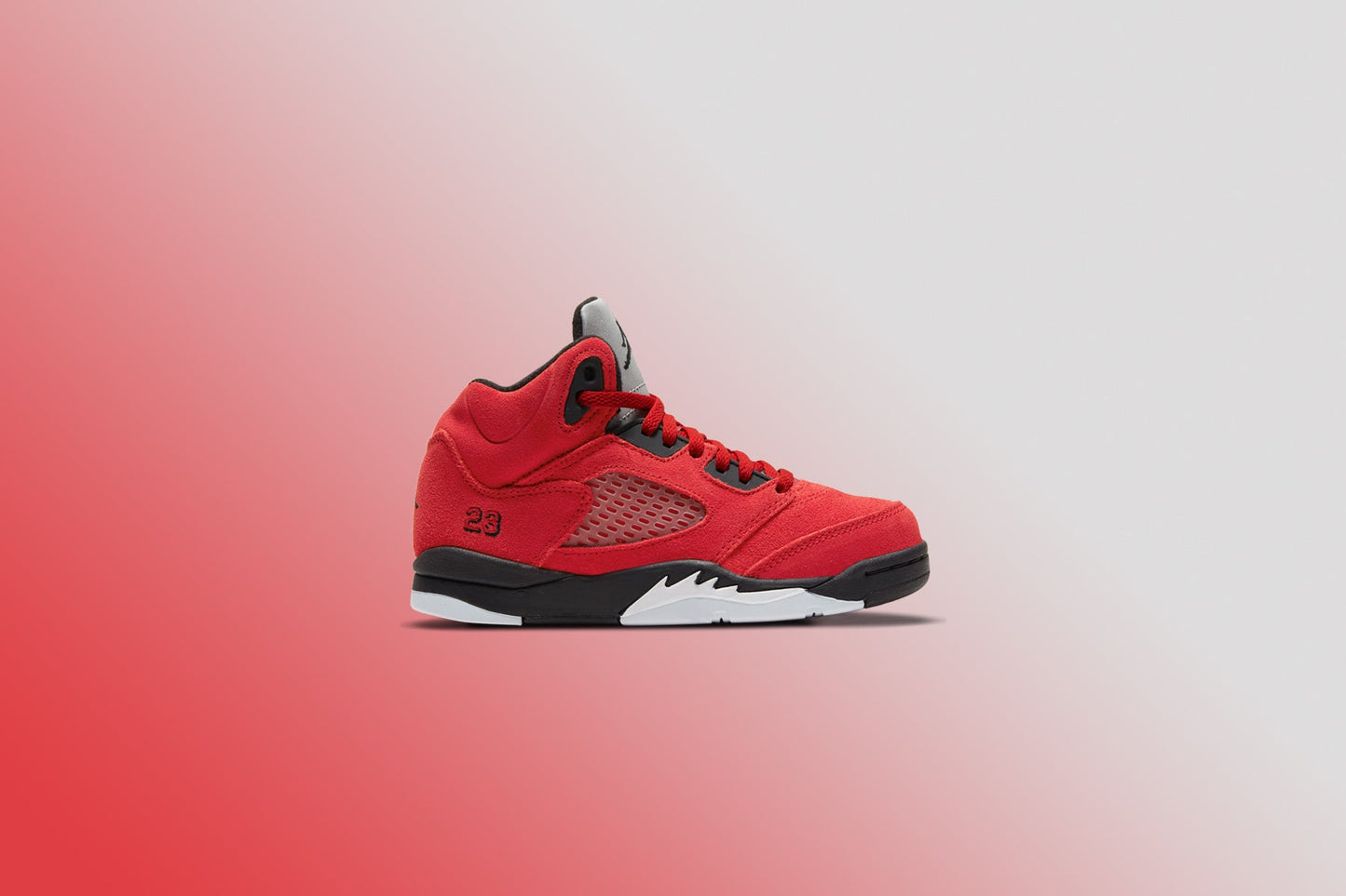Air Jordan 5 Retro (PS) "Raging Bull" - Varsity Red/Black