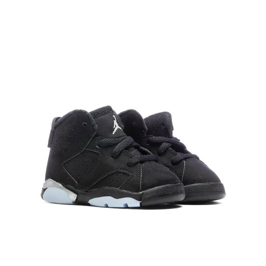 Air Jordan 6 Retro (TD) - Black/Metallic Silver/Black