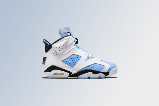 Air Jordan 6 Retro "UNC" - University Blue/White/Black/College Navy