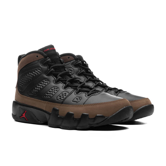 Air Jordan 9 Retro (GS) - Black/True Red/Light Olive