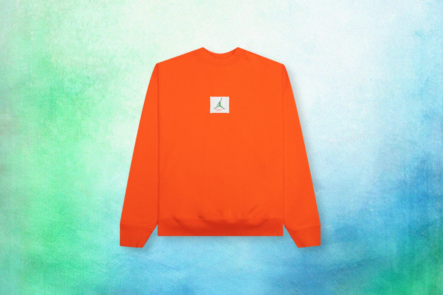 Air Jordan x Titan Women's SP IFC Crew T22 - Safety Orange/Chlorophyll