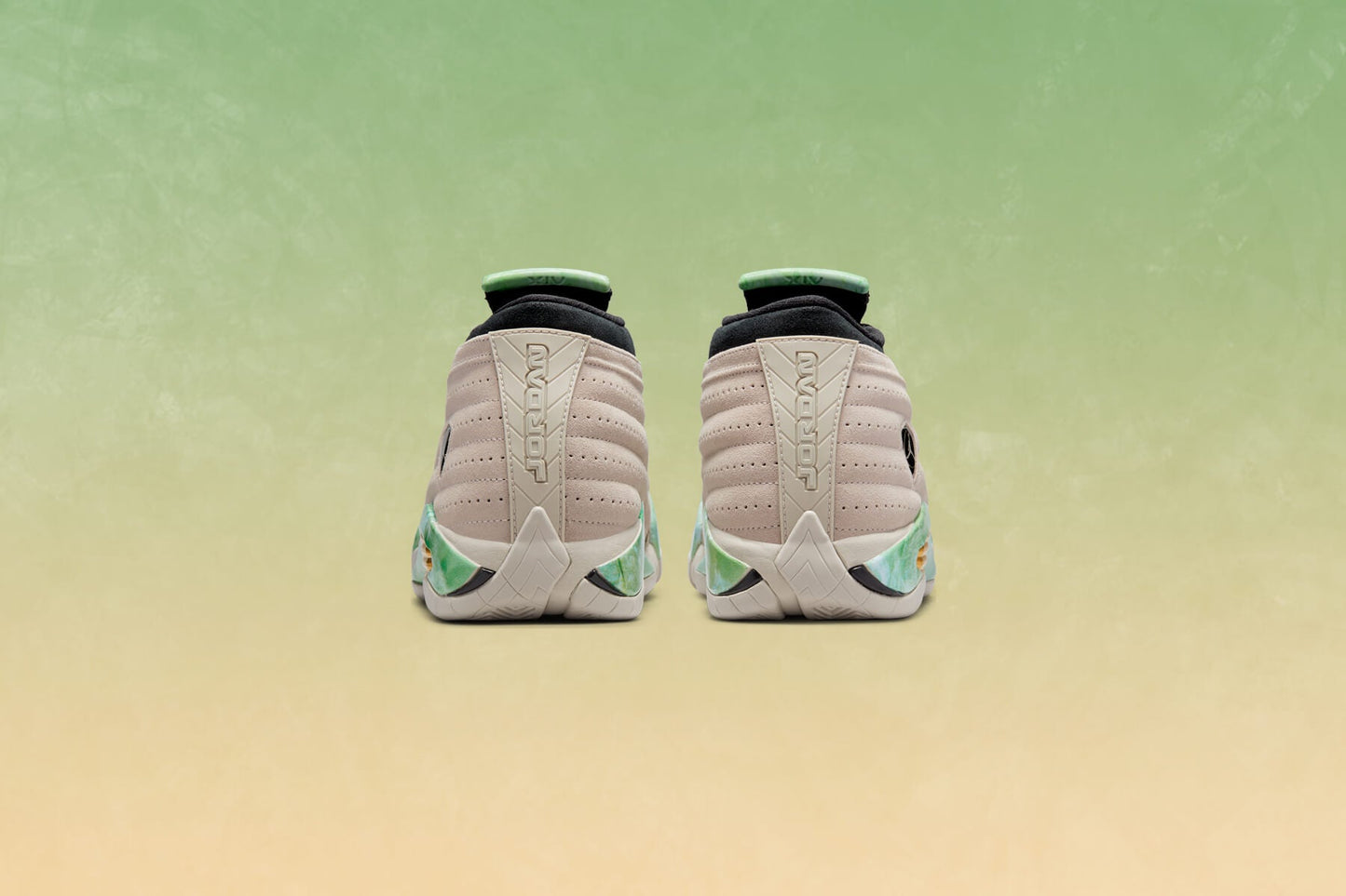 Air Jordan x Aleali May Women's 14 Retro Low SP - Light Sand/White