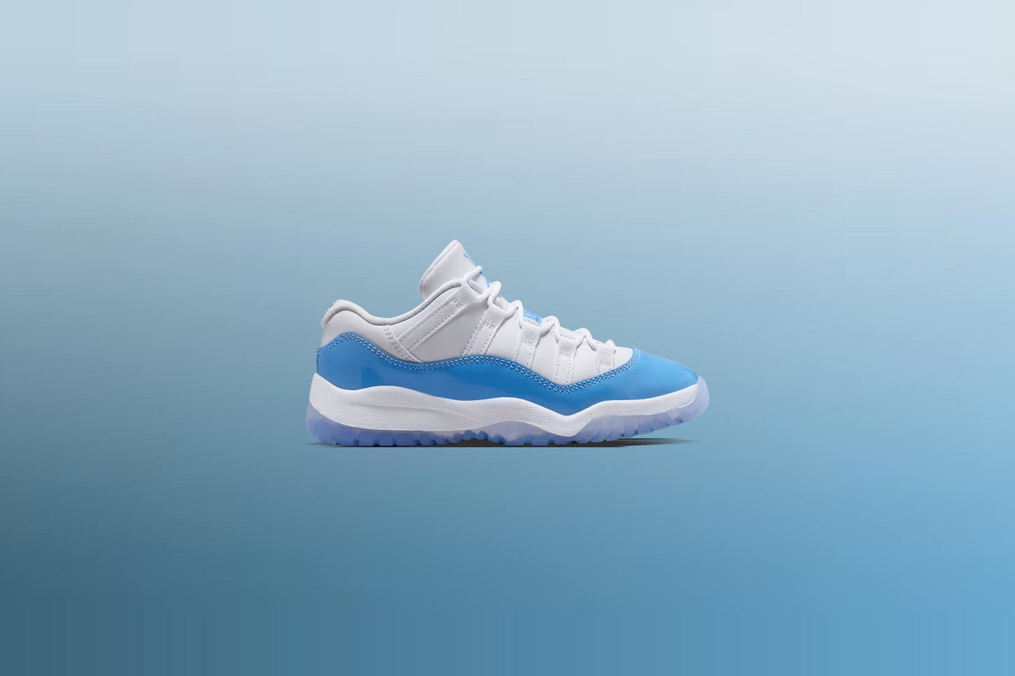 Air Jordan 11 Retro Low 'University Blue' (PS) - White/University Blue/Black