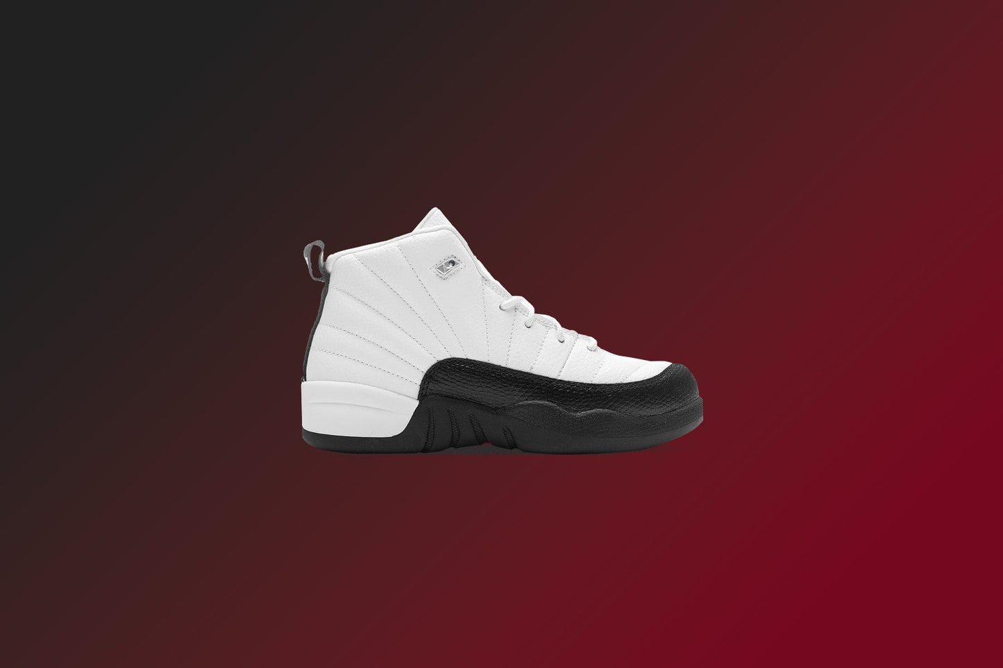 Air Jordan 12 Retro (PS) - White/Gym Red/Black