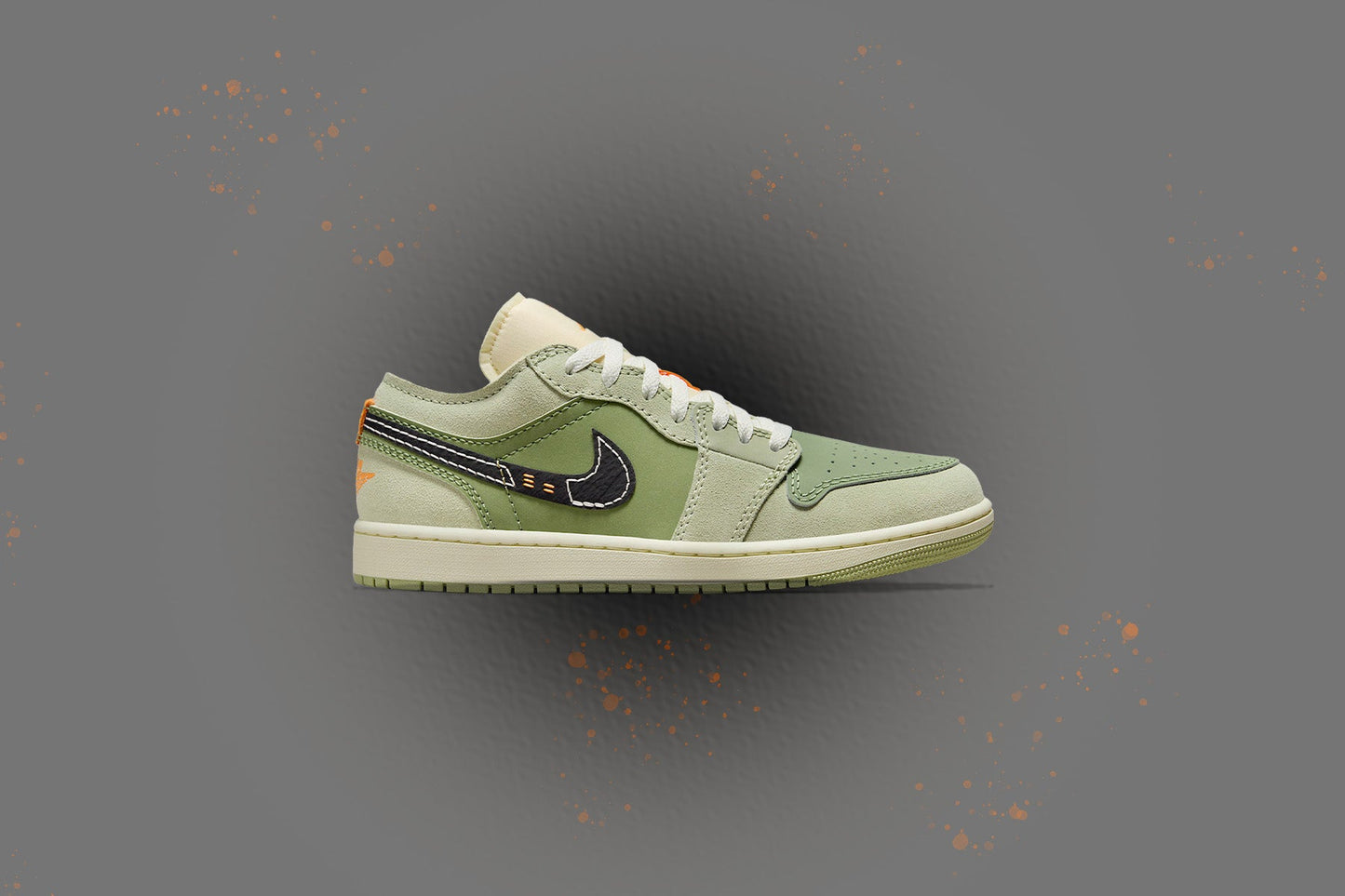 Air Jordan 1 Low SE Craft - Sky J Light Olive/Black/Celadon