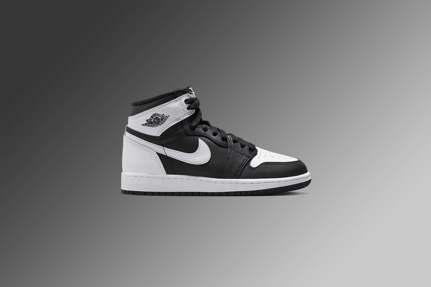 Air Jordan 1 Retro High OG (GS) - Black/White