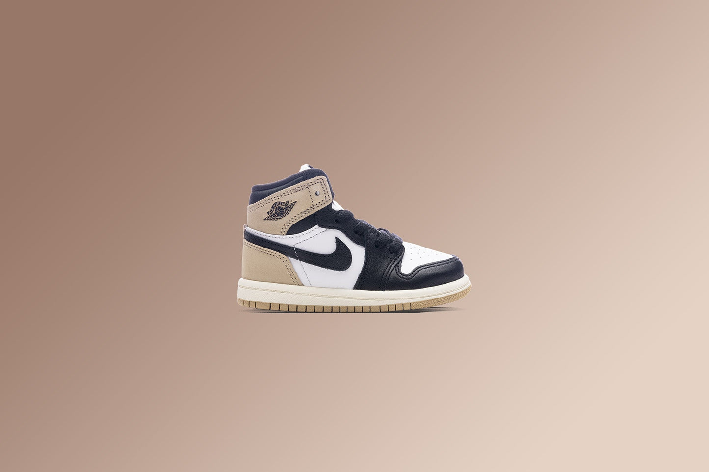 Air Jordan 1 Retro High OG (TD) - Black/Legend MD Brown/White