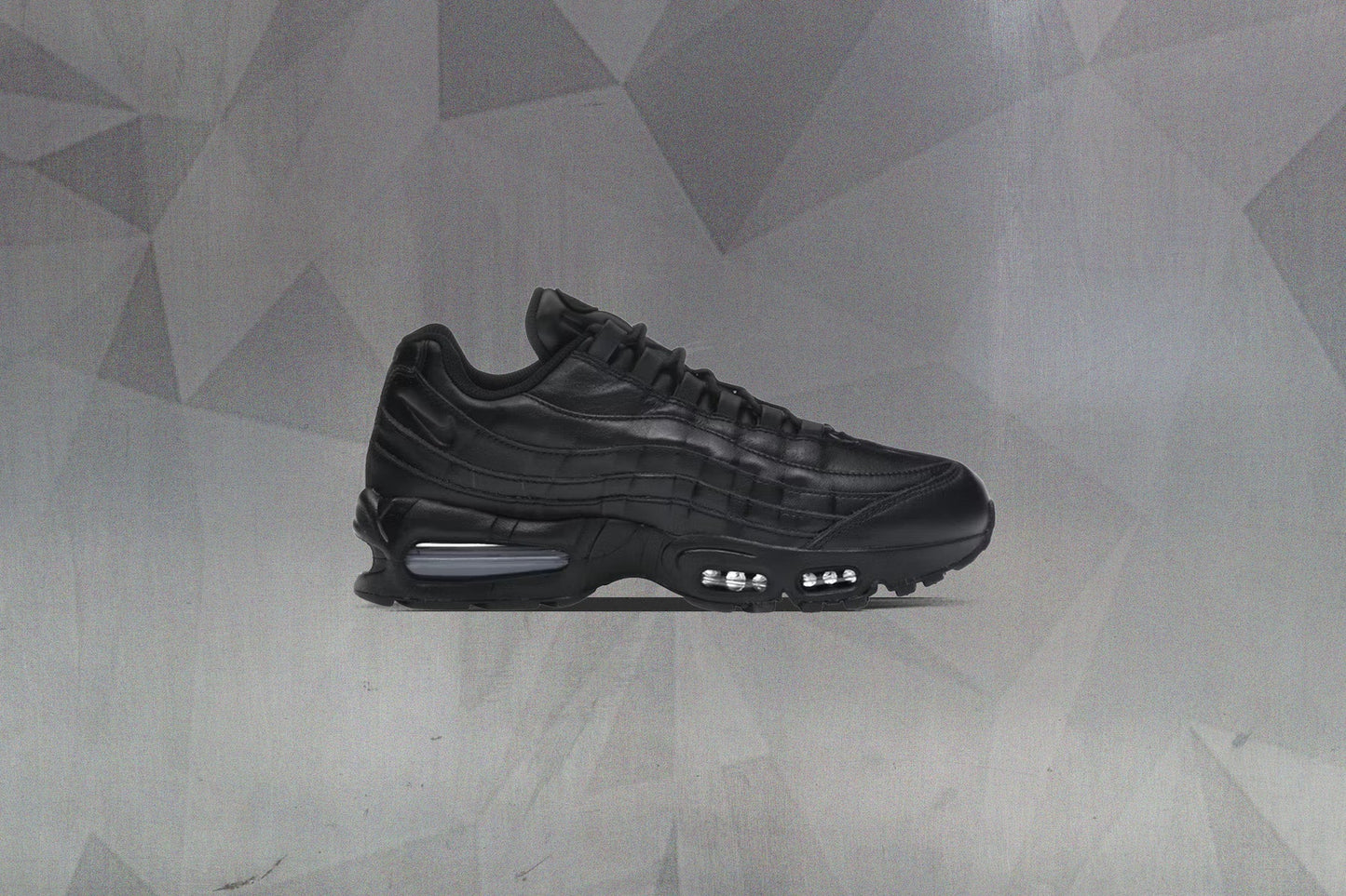 Air Max 95 Big Bubble Leather - Black/Black/Black