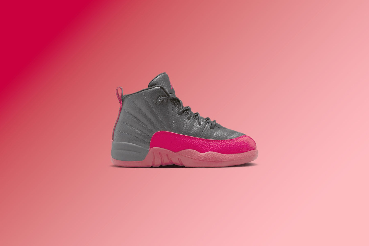 Air Jordan 12 Retro 'Flu Game' (PS) - Black/Varsity Red