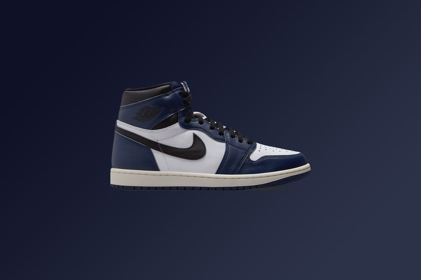 Air Jordan 1 Retro High OG - Midnight Navy/Black/White