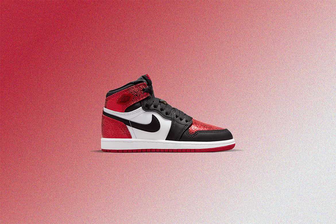 Air Jordan 1 Retro High OG 'Ruby' (PS) - Varsity Red/Black/White