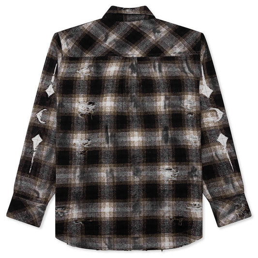 Angels Damaged Shirt - Brown
