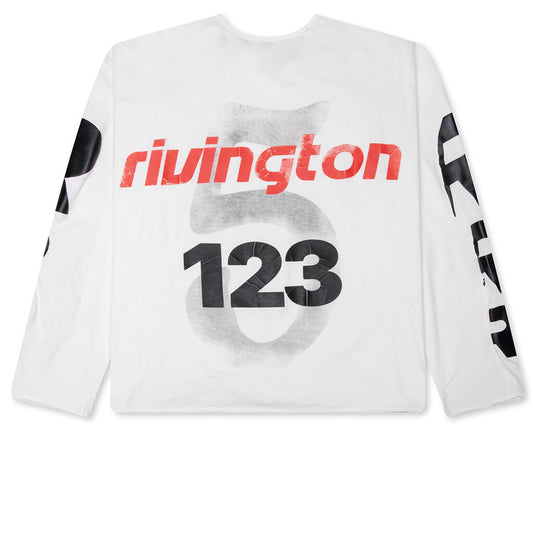 Anti Death Enemy L/S Tee - Max White