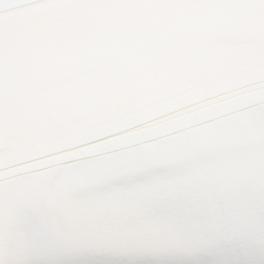 Arched Pigmented Dyed Tee - Natural