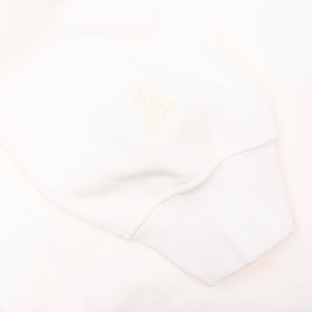 As Time Goes By Hooded Sweatshirt - Bone