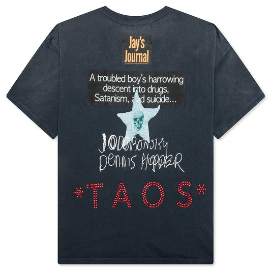 Ask Alice Tee - Vintage Black
