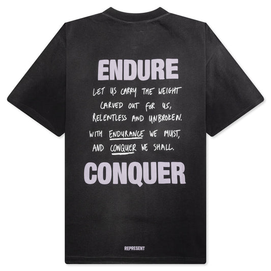 Atlas T-Shirt - Stained Black
