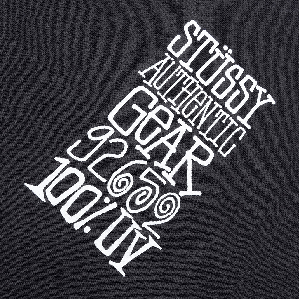 Authentic Gear Pigment Dyed Tee - Faded Black