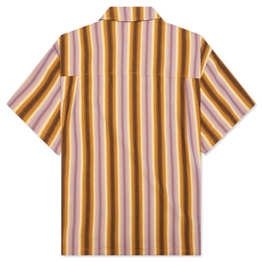 Auto Shop Camp Shirt - Brown