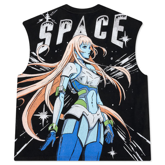 BB Space Sleeveless Knit - Black