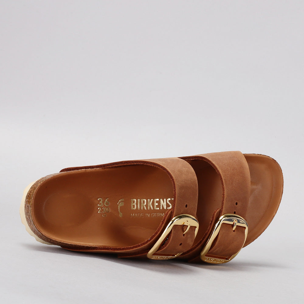 BIRKENSTOCK - ARIZONA BIG BUCKLE 1011073 - COGNAC OIL - NARROW FIT