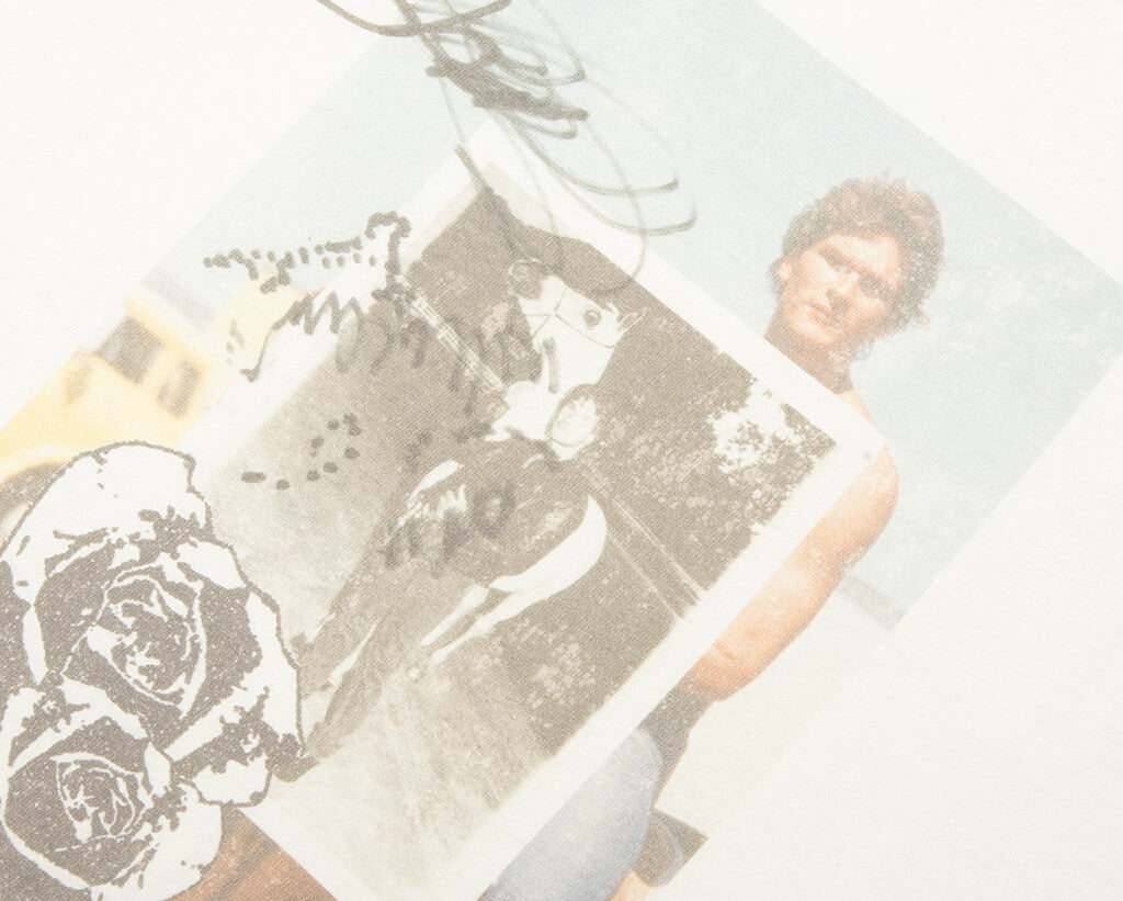Back To Life Ringer Tee - White