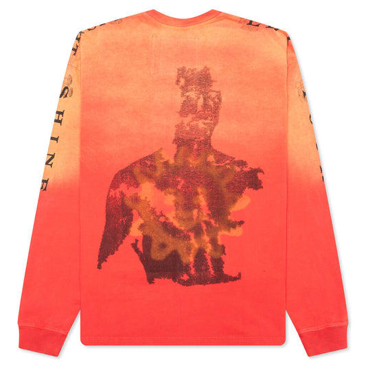 Balance L/S Tee - Bleached Orange