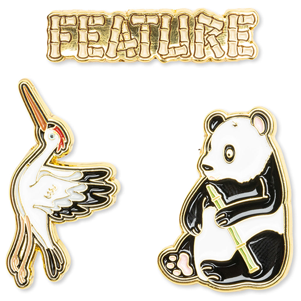 Bamboo Pin Set - Multi