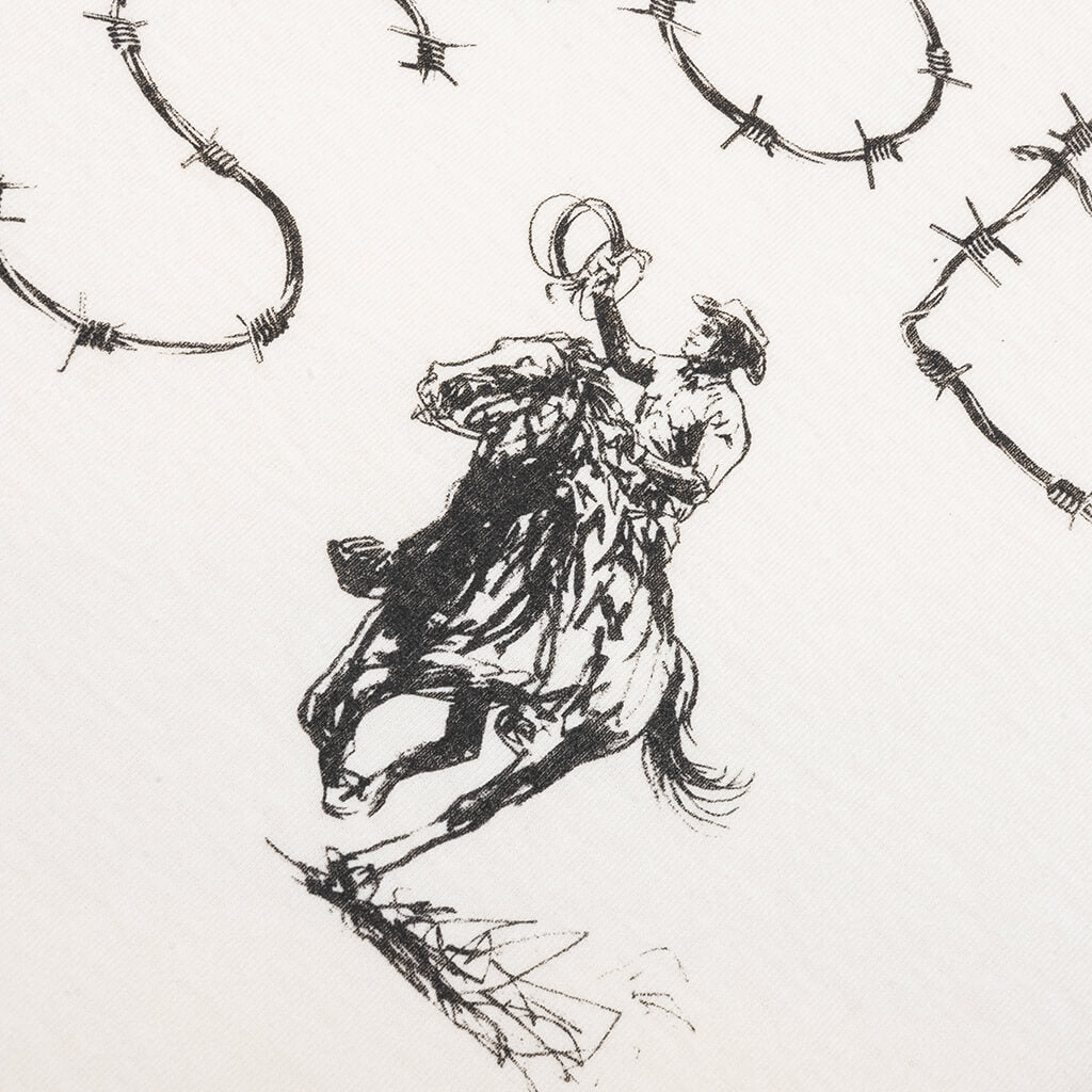 Barbed T-Shirt - Bone