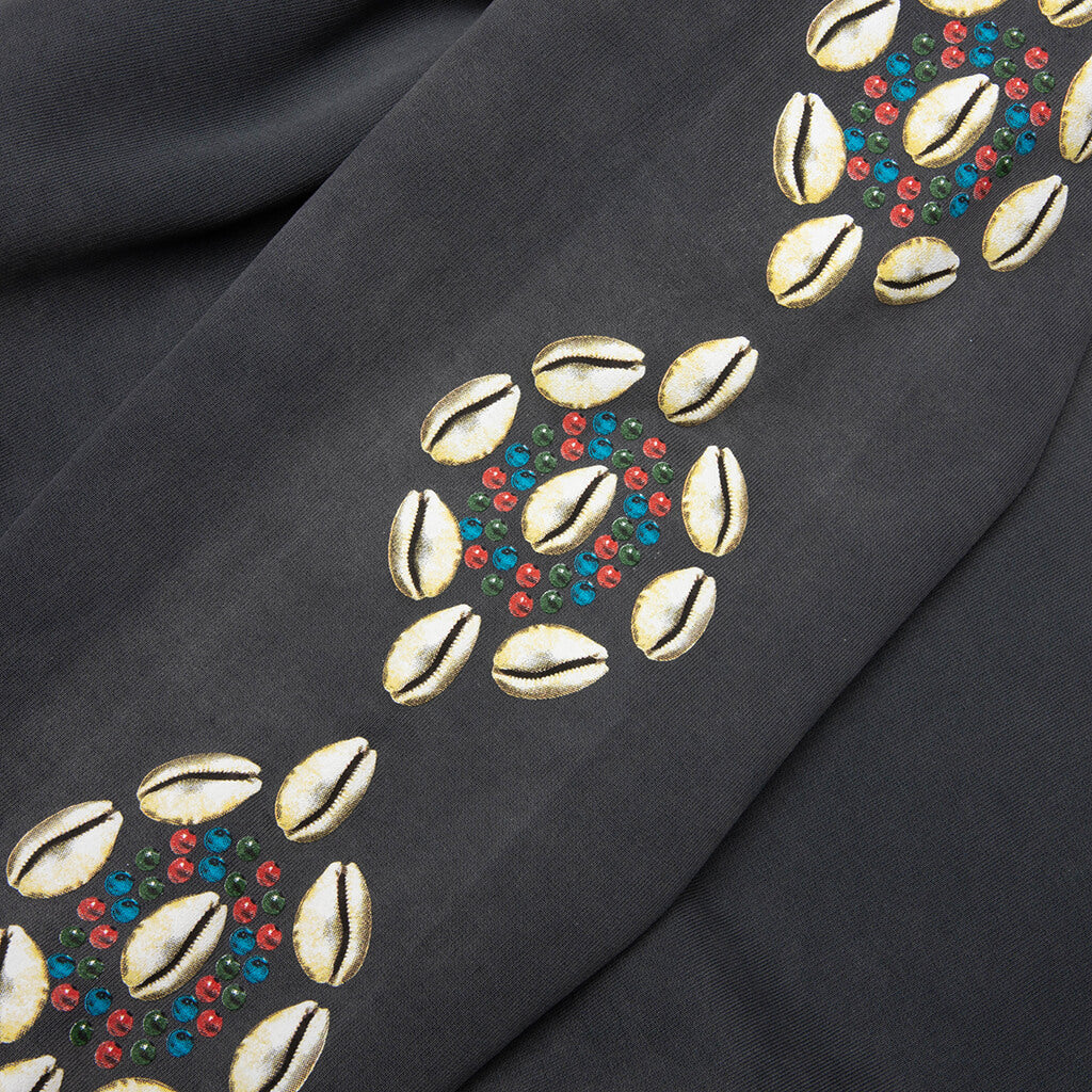Barriers Cowrie Shell Hoodie - Vintage Black