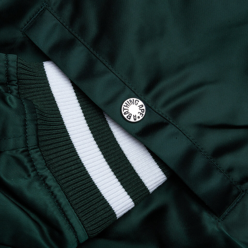 Baseball Varsity Jacket - Green