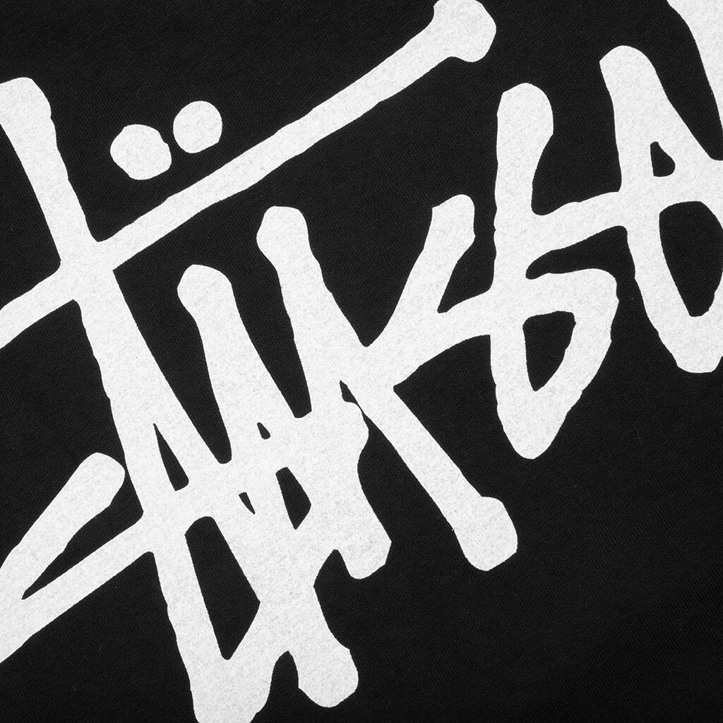 Basic Stussy Pig. Dyed Tee - Black