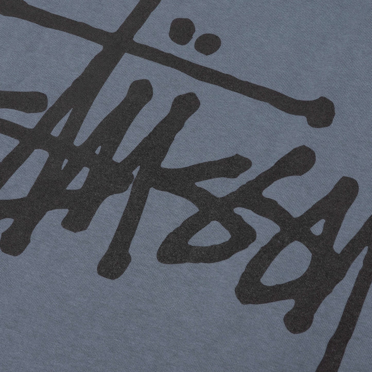 Basic Stussy Pig. Dyed Tee - Indigo