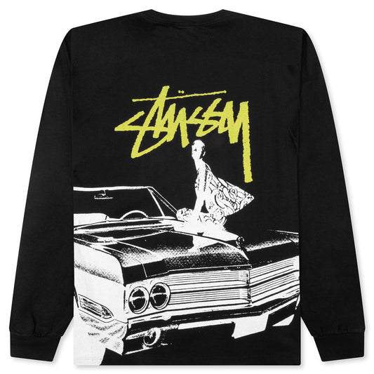 Beat Crazy L/S Tee - Black