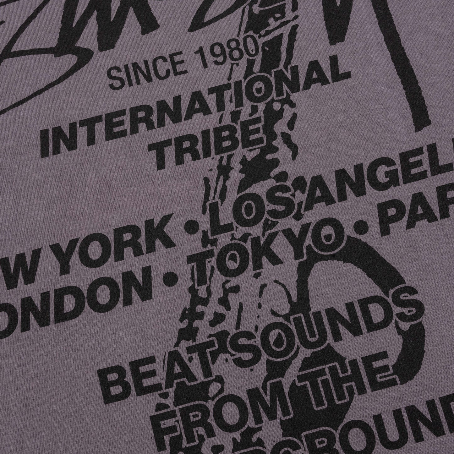 Beat Sounds Pigment Dyed Tee - Shark